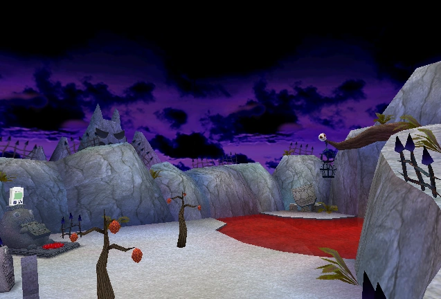 Sonic Adventure 2 Dark Chao Garden - gothic atmosphere